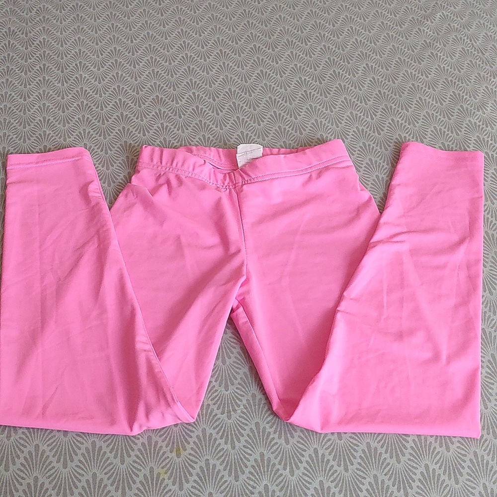 Pink Leggings Full Length Pant